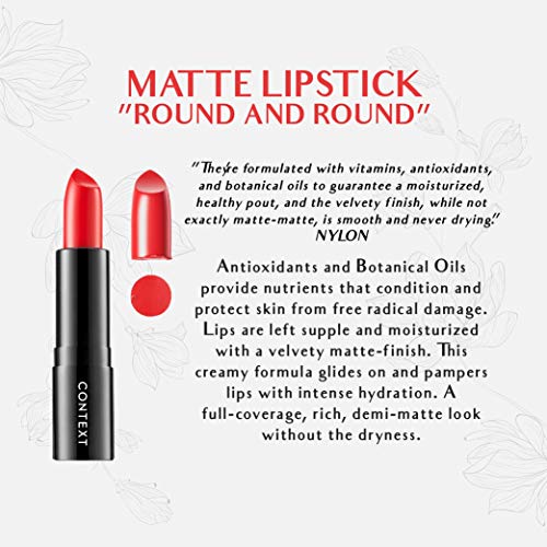 CONTEXT SKIN Matte Lipstick (Round and Round)