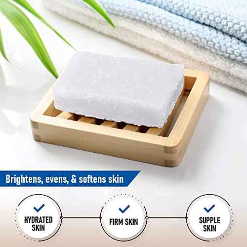 T.Taio Esponjabon Mother of Pearl Soap Sponge - Cleansing Shower Scrubber - Cleaning Bath Wash Scrub - Oil Removal - Massage & Lather Foot, Elbow, & Face - Bathroom Accessories - Fresh Scent (10-pack)