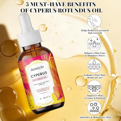 Cyperus Rotundus Oil for Hair Reduction and Skin Moisturizing - 60ML