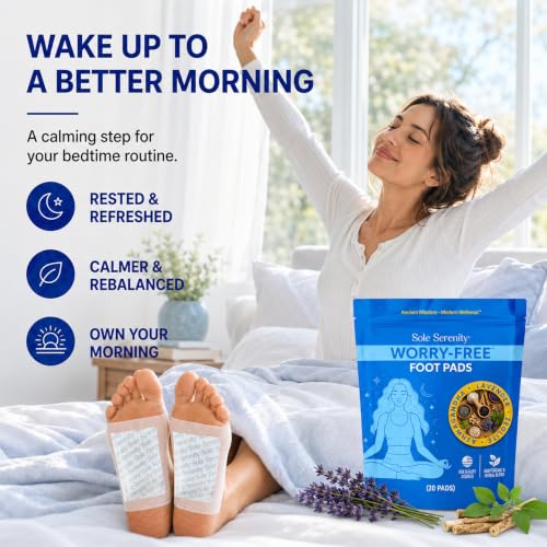 Lure Essentials Sole Serenity Worry-Free Overnight Foot Pads — 20 Count