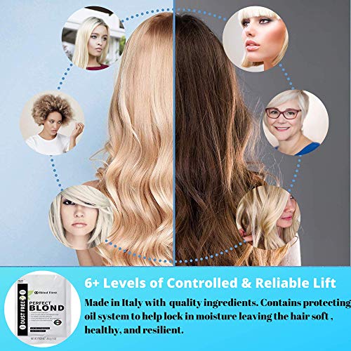 Blonde Toner Hair Lightener Powder for Dark Hair (3 Pack)