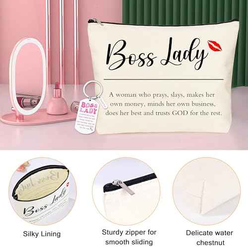Boss Lady Gifts for Women Boss Christmas Gifts for Women Best Bosses Gift for Woman Thank You Appreciation Birthday Office Gift Set for Bosses Feamle 11 Pcs Gift