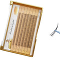 Fishtail Eyelash Extensions Mix Length 10D A Curl Clusters