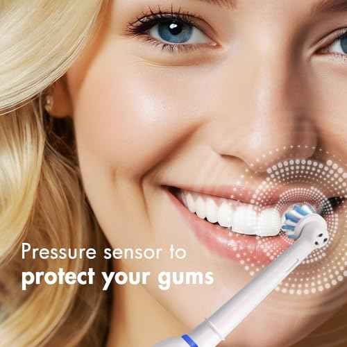 Replacement Toothbrush Heads Compatible with Oral B Braun, 12pcs Electric Toothbrush Replacement Heads Refills for Oral B Pro 1000, 9600, 500, 7000, 3000, 8000, Black and White for Home (1)