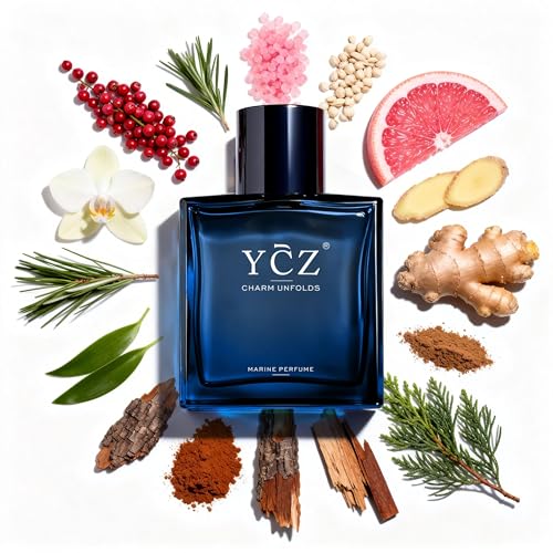 Ycz Midnight Marine Eau de Parfum for Men 1.7 Oz