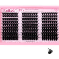 120D Fluffy Eyelash Clusters D Curl DIY Lashes 10-18mm