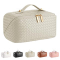 Large Capacity Travel Makeup Bag with Dividers | Waterproof