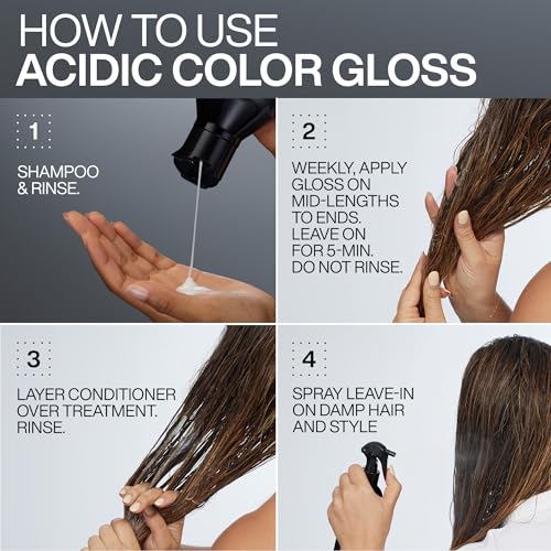 Redken Acidic Color Gloss Shampoo & Conditioner Set for Color-Treated Hair