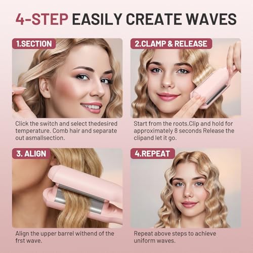 1.25 Inch Beach Waver Curling Iron - Deep Waver Hair Tool