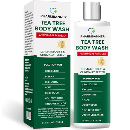 Tea Tree Antifungal Body Wash – Jock Itch, Athlete's Foot & Skin Relief