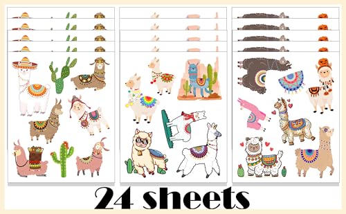 176 Llama Temporary Tattoos - Party Favors & Goodie Bag Stuffers