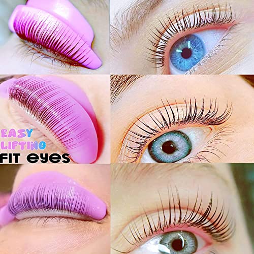 Lash Lift Pads Kit - 18pc Eyelash Perm Silicone Rods 9 Sizes