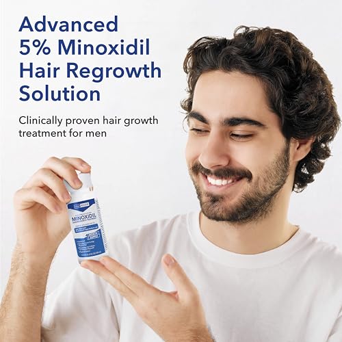 Hair Regen 5% Minoxidil Liquid for Men - 6-Month Supply