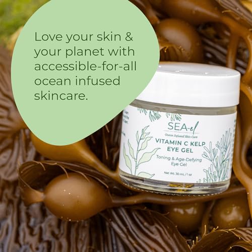Sea-El Vitamin C Kelp Eye Gel – Under Eye Puffiness & Dark Circles