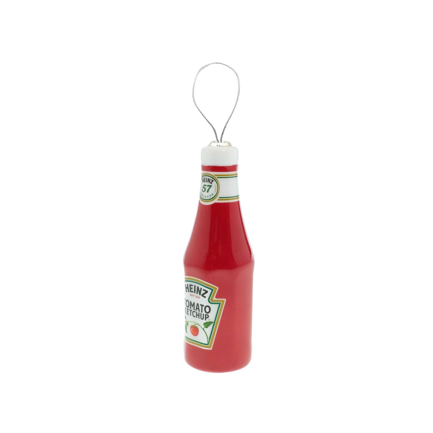 Ruz Fun Food Heinz Ketchup, Spam and Hidden Valley Ranch Christmas Ornaments Set, Indoor/Outdoor Tree Decorations and Holiday Home Decor, 3-Pack