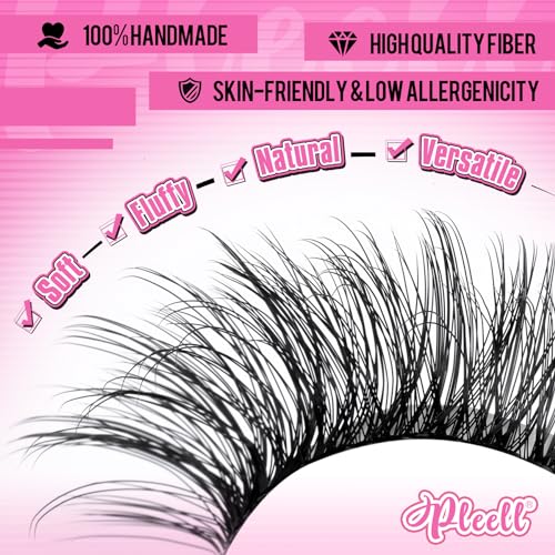 Fluffy Wispy Lash Extension Kit 10-18MM 180PCS Clusters with Bond