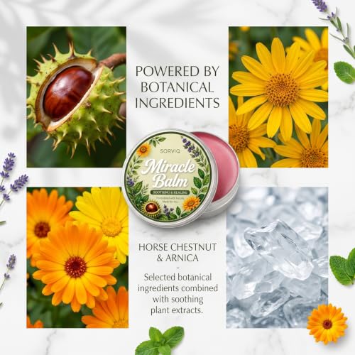 Horse Chestnut Leg Balm for Tired, Heavy Legs