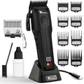 Fagaci Professional Cordless Hair Clippers for Men with 2 Blades