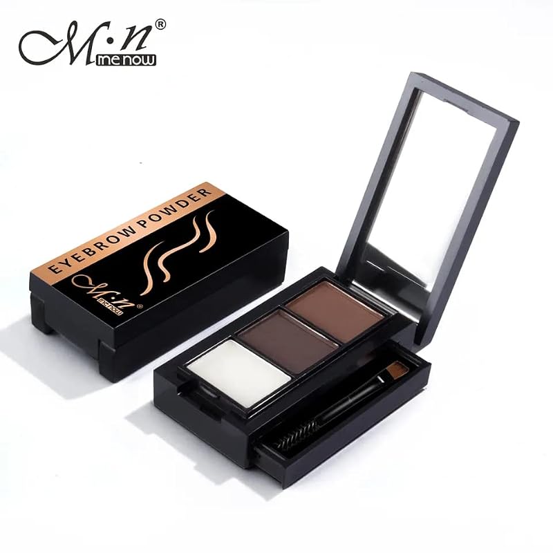 Menow Eyebrow Powder Kit with Wax & Brush - Waterproof