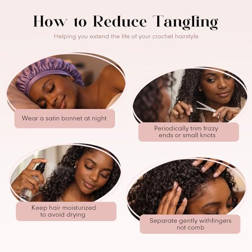 Miracle Knots Gogo Curl Crochet Hair 14 Inch 50 Strands 1B