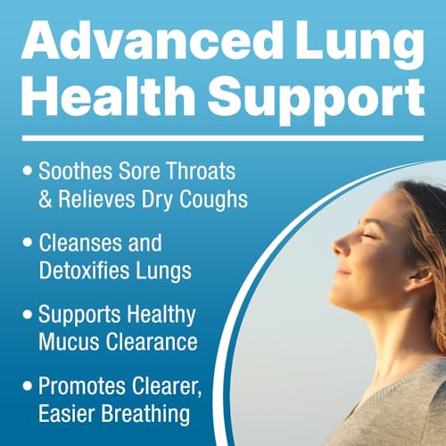 Lung Clear Pro Mullein Leaf Drops for Respiratory Support - 2 Fl oz
