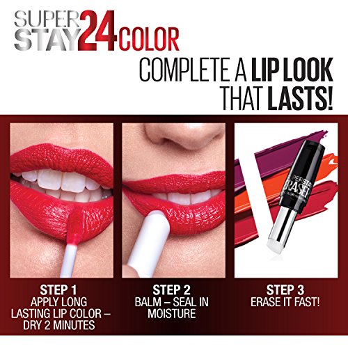 Maybelline SuperStay 24, 2-Step Liquid Lipstick, Loaded Latte