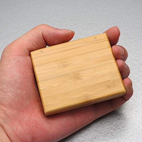Bamboo Eyeshadow Palette Case with Mirror & Magnetic Pan