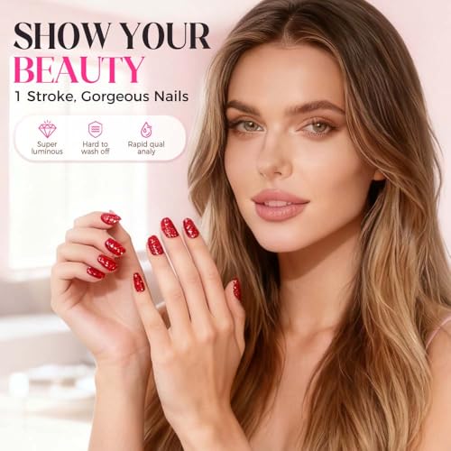 Mintiml 3-in-1 Gel Nail Polish Pen Set - Fast-Drying DIY Nail Art