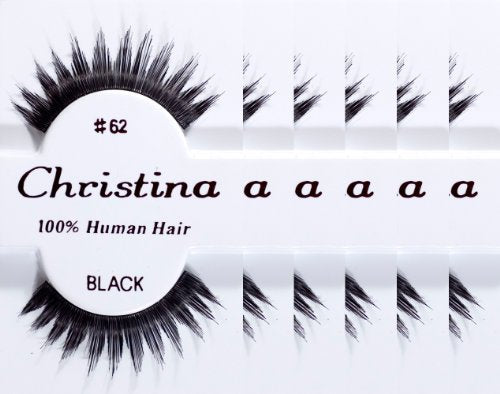 6-Pack Eyelashes by Christina - Natural Look Bundle