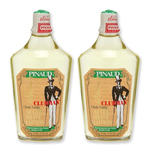 Clubman After Shave Lotion 6 Ounce Vanilla (177ml) (2 Pack)