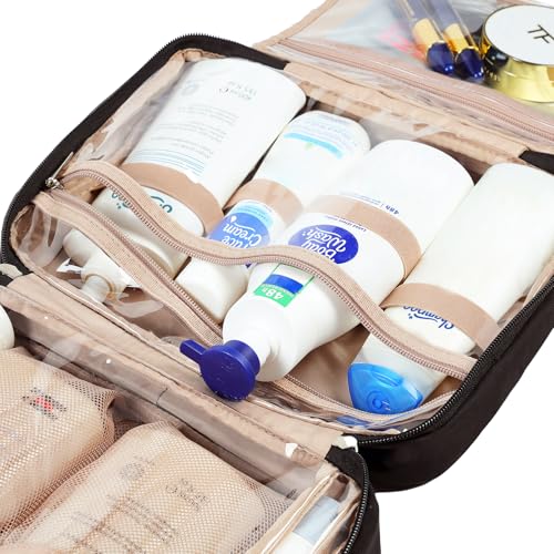 NISHEL Travel Toiletry Bag Hanging Organizer for Women