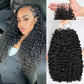 Lemoda Burmese Curly Human Crochet Hair 14" 120g