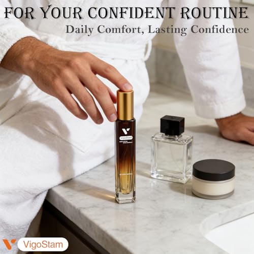 Ultimate Confidence for Men | VigoStam Delay Spray with Upgraded Formula for Enhanced Comfort & Control, 10ml