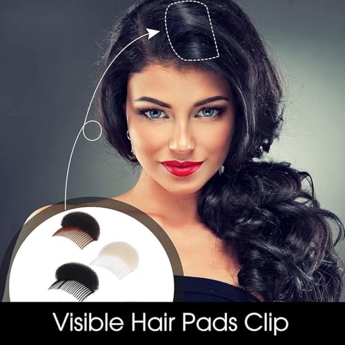 Hair Styling Accessories Set - Foam Bun Maker & Volume Pads