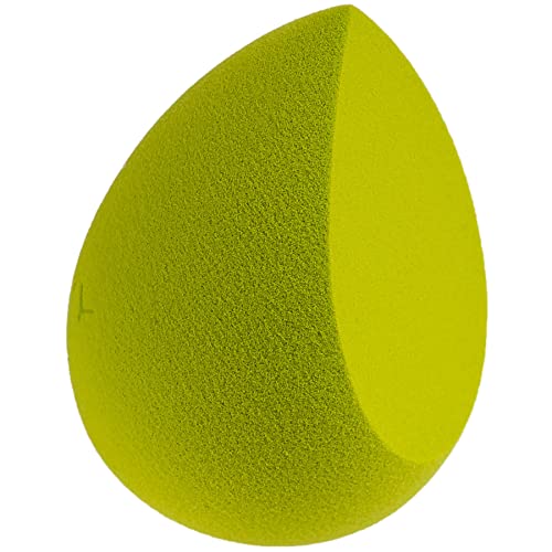 SHANY Perfect Finish Makeup Blender Sponge - Full Size Latex-Free Beauty Sponge Microfiber For Foundation, Beauty Details, and Blending - Green