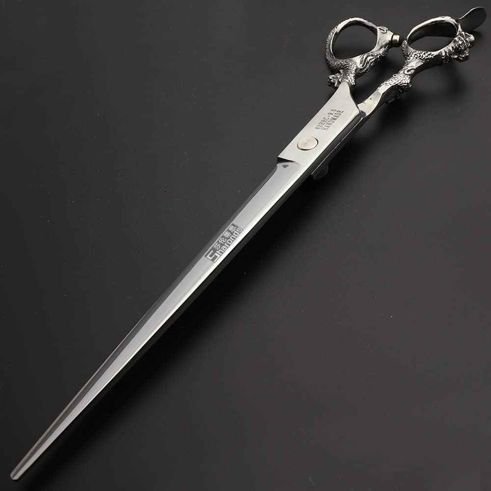 6/7/9 inch Professional Hair Cutting Thinning Scissors Barber Shears Hairdressing Salon Set (Cutting scissors) (9 inch flat)