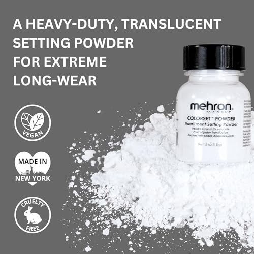 Mehron Colorset Translucent Setting Powder 0.5 oz