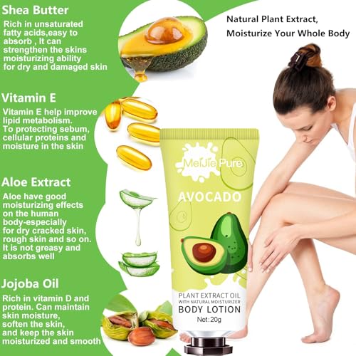 20 Pack Lotion for Women, Body Lotion for Dry Skin,Easter Basket Stuffers Girls,Gifts for Women,Teacher Gifts,Travel Size Lotion, Natural Fragrance Body Moisturizer With Shea Butter,Baby Shower Favors