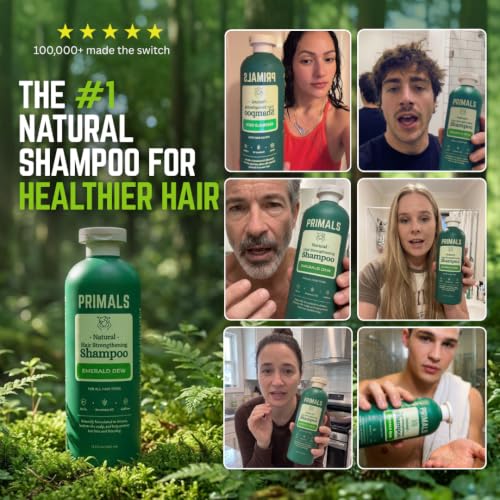 PRIMALS Hair Strengthening Shampoo with Caffeine & Biotin