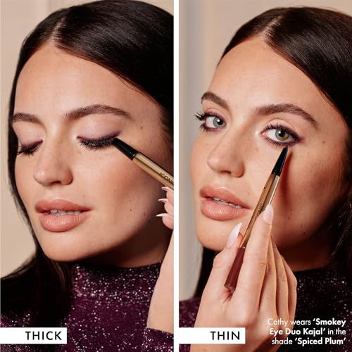 ICONIC LONDON Smokey Eye Dual Ended Eyeliner - Water Resistant