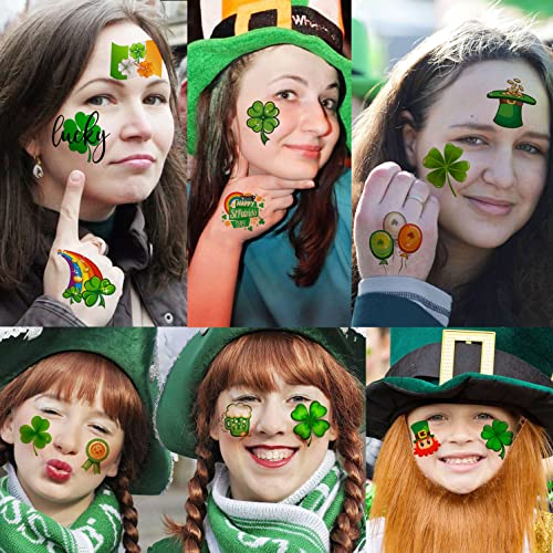 St. Patrick's Day Temporary Tattoos - 49 Pack