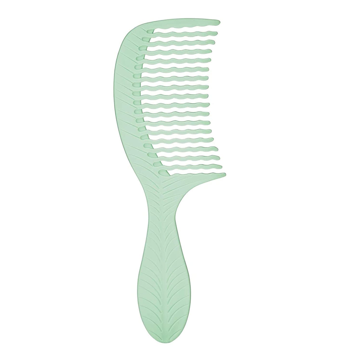 Wet Brush Go Green Tea Tree Oil Infused Treatment Comb - Wide Tooth Hair Detangler with WaveTooth Design that Gently and Glides Through Tangles - No Split Ends and No Damage