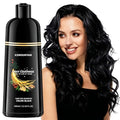 ICEMOUNTAIN Natural Black Hair Dye Shampoo for Gray Coverage