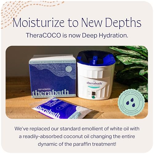 Therabath Deep Hydration Paraffin Wax Refill Beads - Clearly Coconut, 6 lb