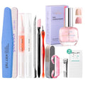GELLEN 10-Piece Professional Nail Care Kit with Cuticle Oil & Strengthener