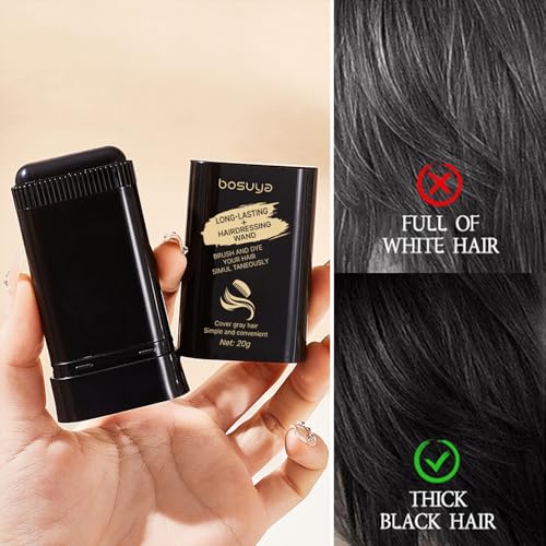 Hair Color Stick Black - Temporary Root Touch Up Wand