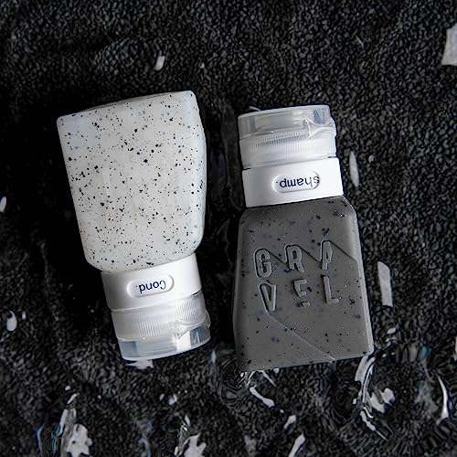TSA Travel Bottles 3oz Silicone Leakproof 2-Pack