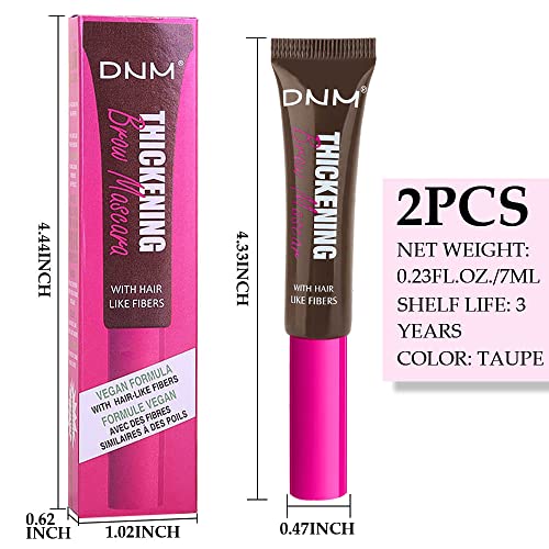 Tinted Eyebrow Gel Mascara - Fuller Brows, Espresso (2pc)