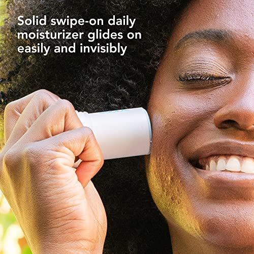 COOLA Organic Refreshing Water Stick Face Moisturizer with SPF 50, Dermatologist Tested Face Sunscreen with Plant-Derived BlueScreen Digital De-Stress Technology, 0.8 Oz