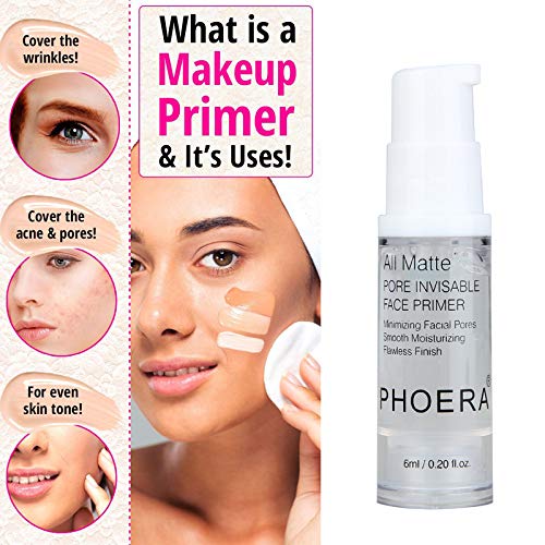 Pro Makeup Primer - Pore Minimizing & Long Lasting (2 Pack)